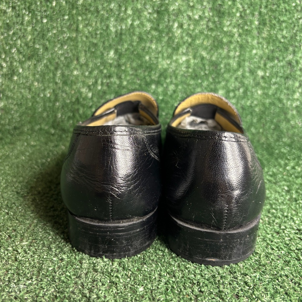 Nunn Bush Vintage Leather Penny Loafers Dress Business Shoes Black Mens 10.5 M - Picture 4 of 9